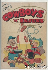 Cowboys 'n' Injuns #4 © 1947, Magazine Enterprises